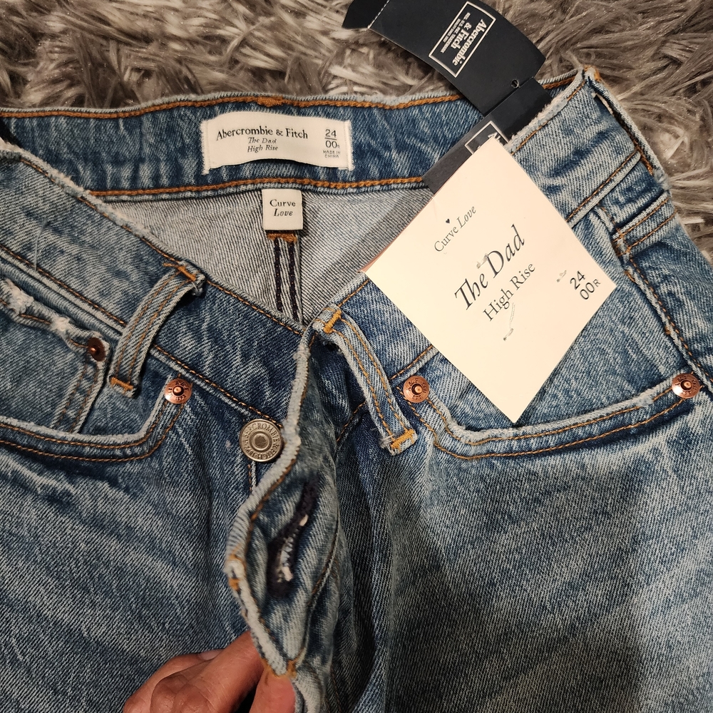 Abercrombie & Fitch Women's Denim High-Rise Jeans